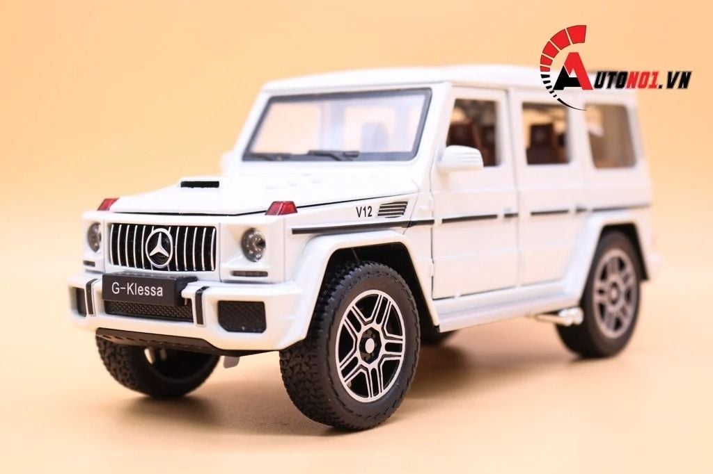  Mô hình xe Mercedes G-Klessa G63 V12 full open 1:24 Chezhi OT402 