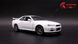  Mô hình xe Nissan Skyline Gt-R R34 1:24 Welly OT132 