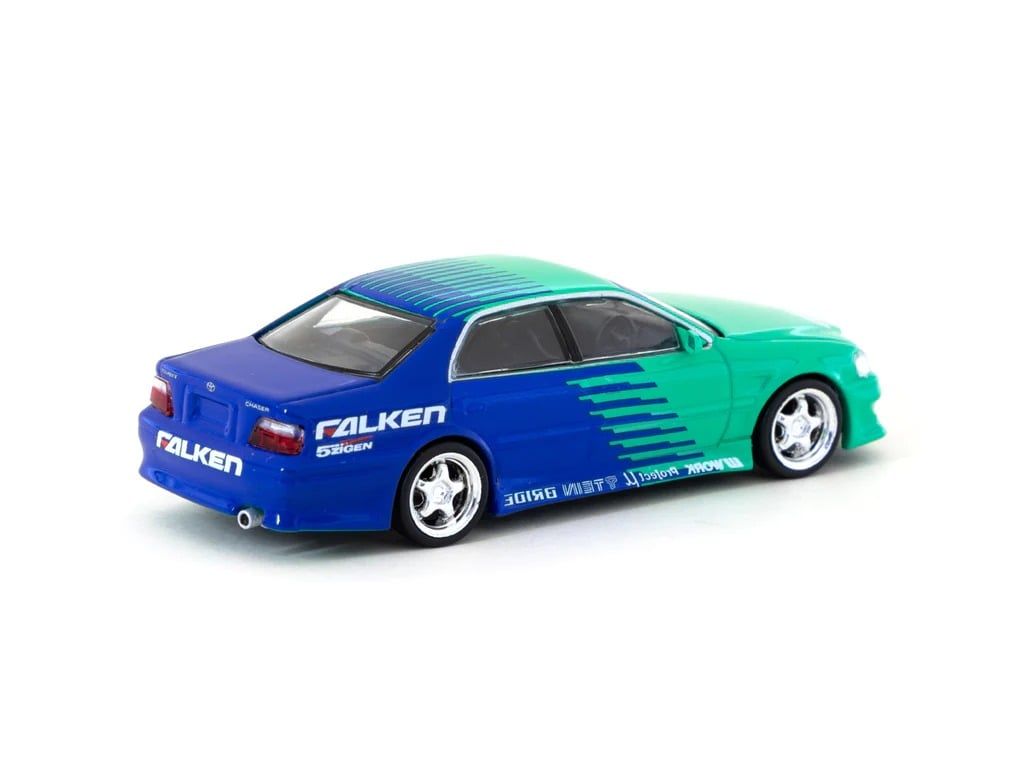  Mô hình xe Toyota Chaser JZX100 Falken tỉ lệ 1:64 Tarmac Works 