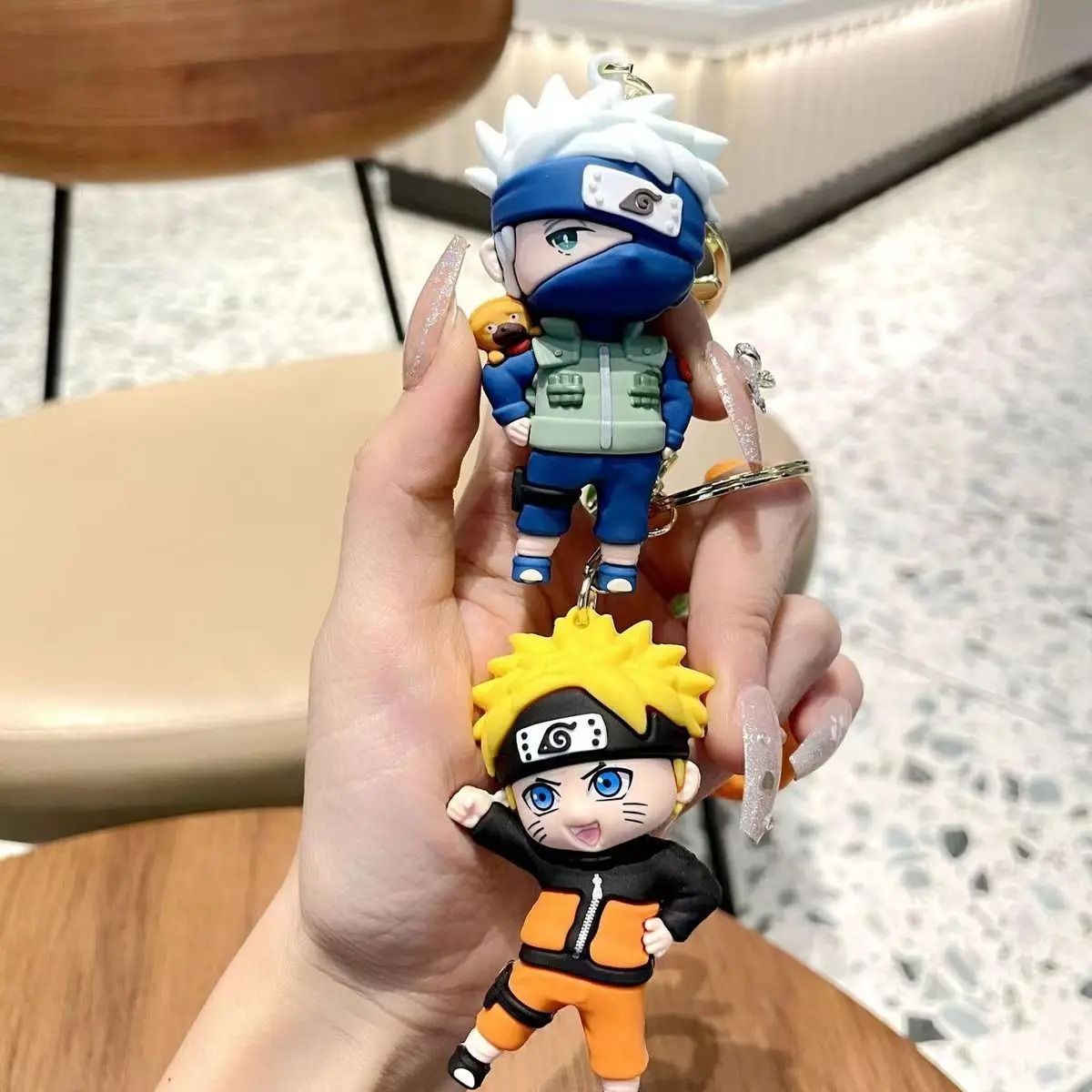  Móc khóa nhựa dẻo - silicon Naruto Kakashi MK019 