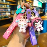  Móc khóa nhựa dẻo - silicon gấu Sanrio Kumori MK013 