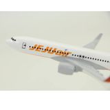  Mô hình máy bay vận chuyển Hàn Quốc Korea Jeju Air Boeing B737 16cm MB16038 