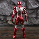  Mô hình nhân vật Marvel Iron man người sắt có đèn MK5 Mark V Avengers SHF tỉ lệ 1:10 18CM ZD Toys FG263 