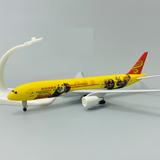  Mô hình máy bay Hainan Panda Boeing B787 yellow kích thước 20cm MB20089 