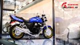  Mô hình xe Honda CB400 Super four blue 1:12 Aoshima D238A 