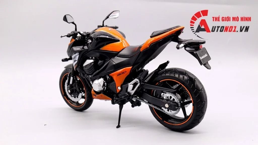  Mô hình xe Kawasaki Z800 1:12 Automaxx 5779 