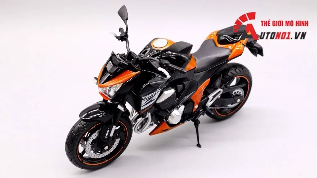  Mô hình xe Kawasaki Z800 1:12 Automaxx 5779 