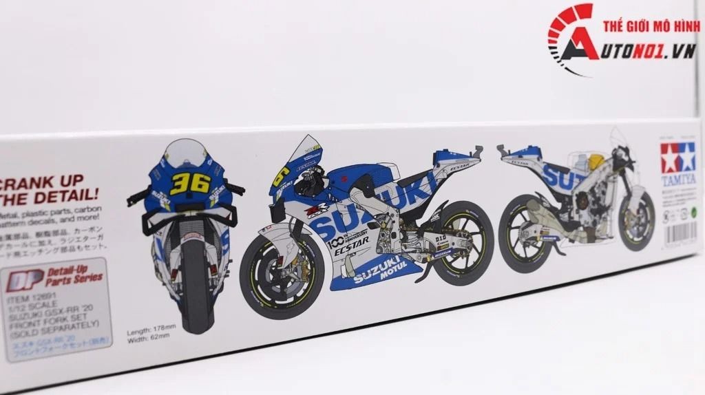 Mô hình kit mô tô Suzuki Team Ecstar Gsx-Rr 2020 1:12 Tamiya 14139