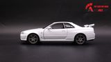  Mô hình xe Nissan Skyline Gt-R R34 1:24 Welly OT132 