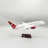  Mô hình máy bay Anh Quốc Atlantic Virgin Boeing B787 47cm có đèn led tự động theo tiếng vỗ tay hoặc chạm MB47046 