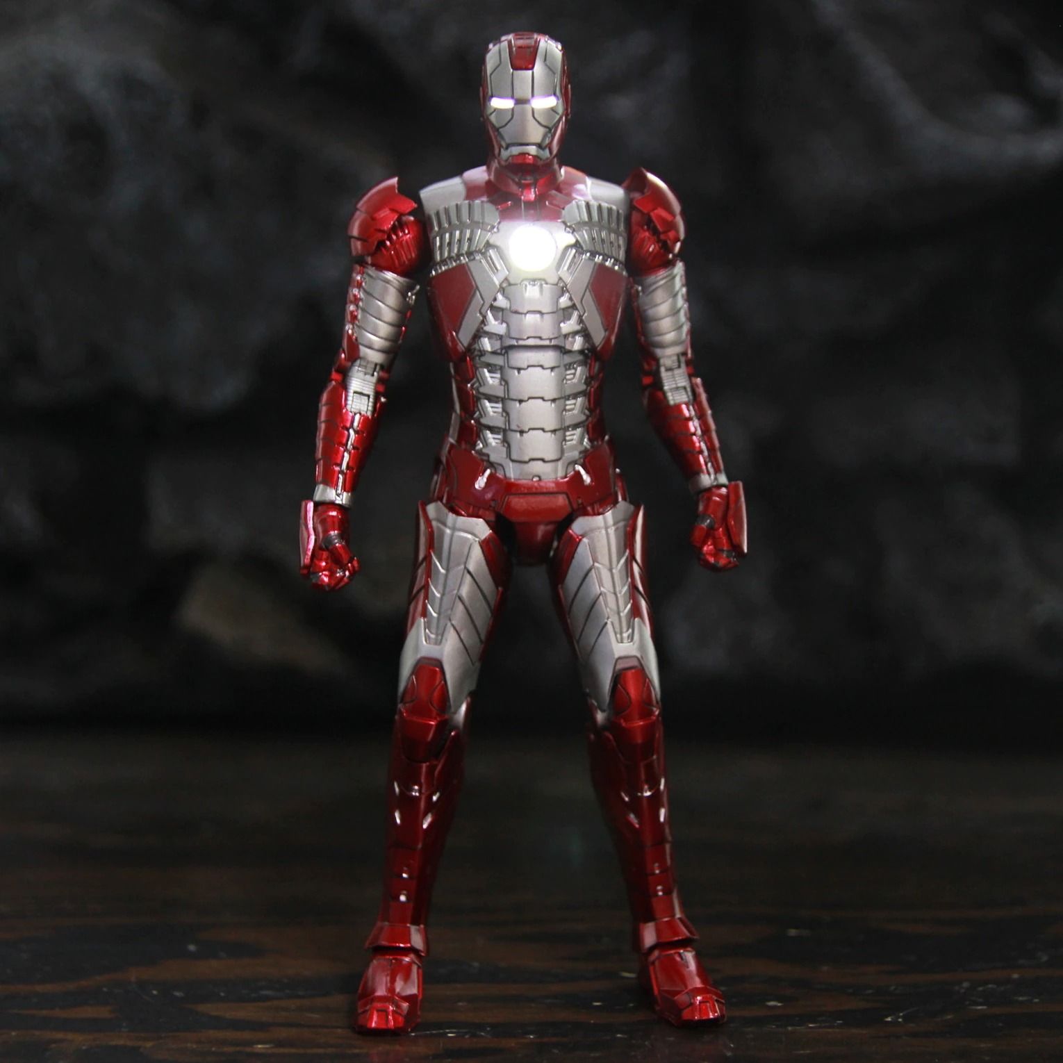 Iron Man Mark VII  Kit168 Đồ Chơi Mô Hình Giấy Download Miễn Phí  Free  Papercraft Toy