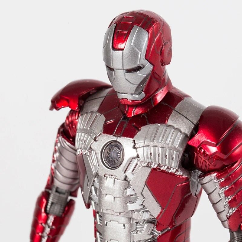  Mô hình nhân vật Marvel Iron man người sắt MK5 Mark V SHF tỉ lệ 1:10 18CM ZD Toys FG262 