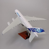  Mô hình máy bay USA Airbus A380 bánh vuông 20cm MB20103 