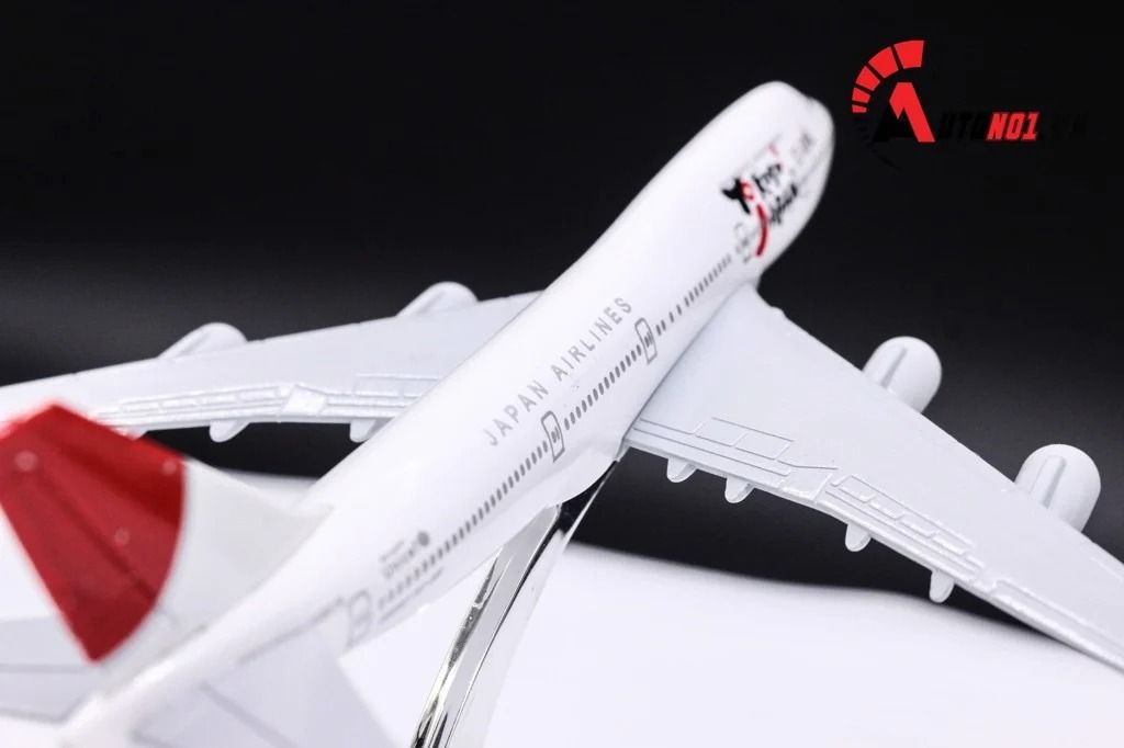 Mô hình máy bay Yokoso Japan Airlines Boeing B747-400 16cm MB16018