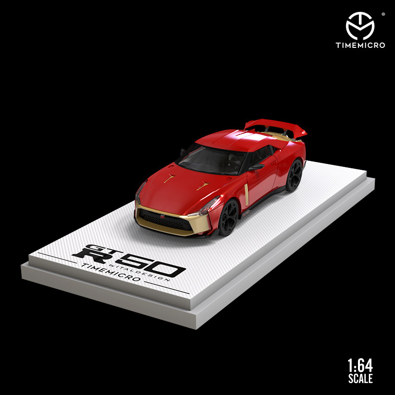  Mô hình xe Nissan GTR50 tỉ lệ 1:64 Time micro 