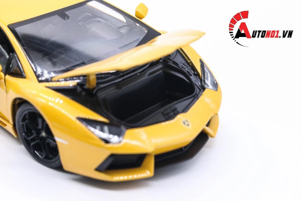 MÔ HÌNH XE LAMBORGHINI AVENTADOR LP700-4 1:24 WELLY 4650