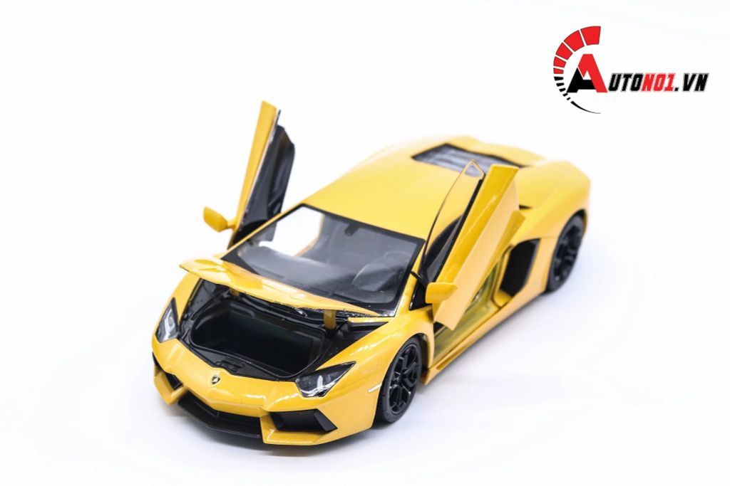 MÔ HÌNH XE LAMBORGHINI AVENTADOR LP700-4 1:24 WELLY 4650