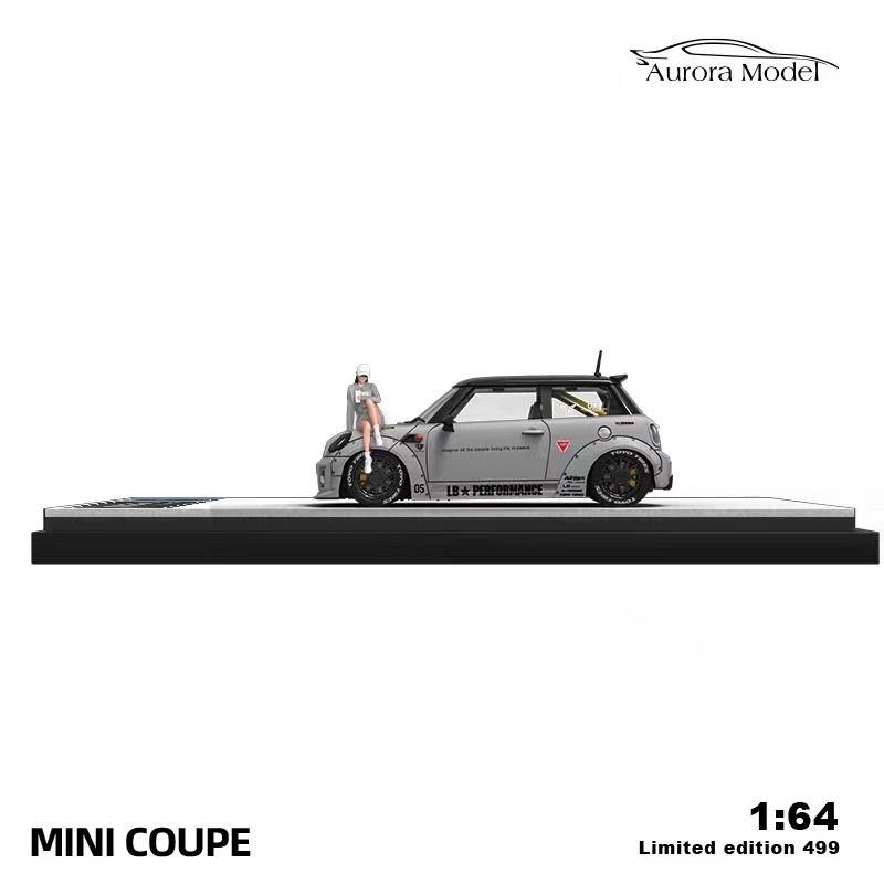  Mô hình xe Mini Coupe Liberty Walk LB Performance tỉ lệ 1:64 Aurora Model 