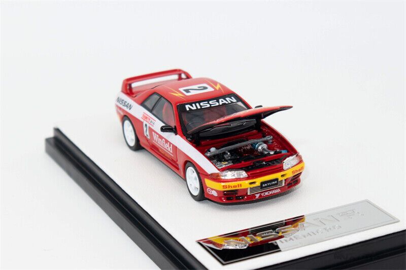  Mô hình xe Nissan GTR R32 BATHURST 1991-1992 #2 tỉ lệ 1:64 Time Micro TM644115 