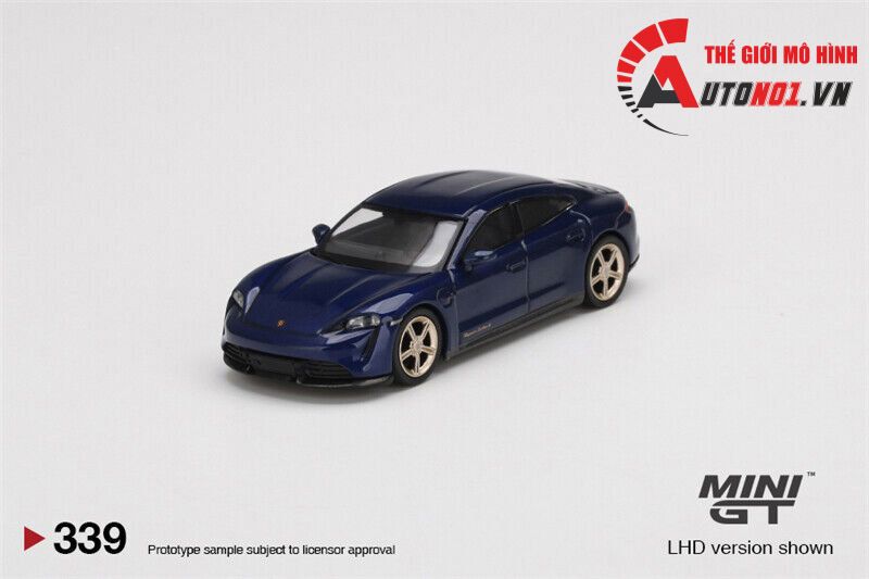  Mô hình xe Porsche Taycan Turbo S 1:64 Minigt 