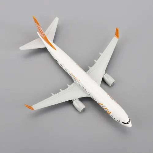 Mô hình máy bay PR-GTF Voegol.com GOL Boeing B737 16cm MB16048