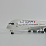  Mô hình máy bay Air France Airbus A380 47cm 1:160 có đèn led tự động theo tiếng vỗ tay hoặc chạm MB47027 