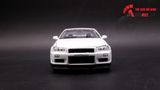  Mô hình xe Nissan Skyline Gt-R R34 1:24 Welly OT132 