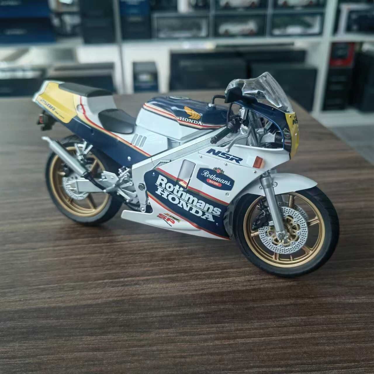  Mô hình xe mô tô Honda NSR 250R SP R4 tỉ lệ 1:12 Aoshima MT12003 