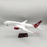  Mô hình máy bay Anh Quốc Atlantic Virgin Boeing B787 47cm có đèn led tự động theo tiếng vỗ tay hoặc chạm MB47046 