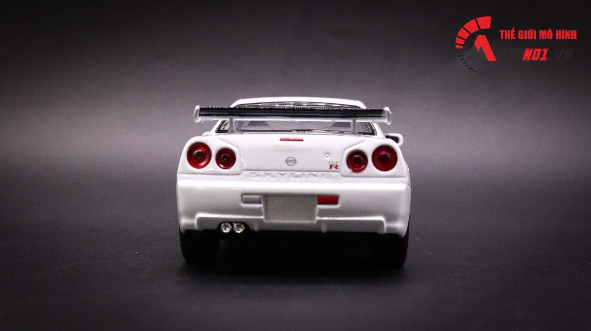  Mô hình xe Nissan Skyline Gt-R R34 1:24 Welly OT132 