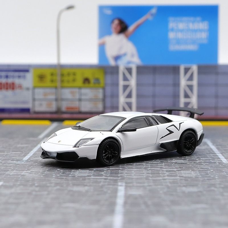  Mô hình xe Lamborghini LP670-4 SV 1:64 MaxWell hộp mica 