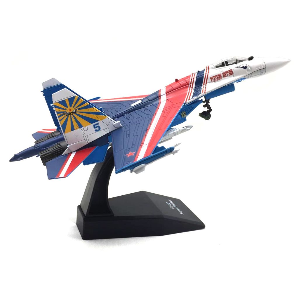 Mô hình máy bay chiến đấu Knight Russian Su-35 2007 tỉ lệ 1:100 Ns models MBQS017