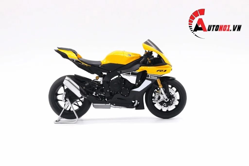  Mô hình xe Yamaha Yzf R1m Anniversary 60th 1:12 Tamiya D123f 