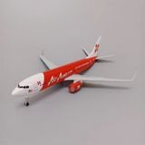 Mô hình máy bay Air Asia Boeing B737 Capa Best Airlines có bánh xe 20cm MB20119 