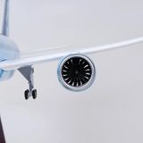  Mô hình máy bay Jason Tutu Etihad Boeing B787 blue Ả Rập 47cm có đèn led tự động theo tiếng vỗ tay hoặc chạm MB47047 