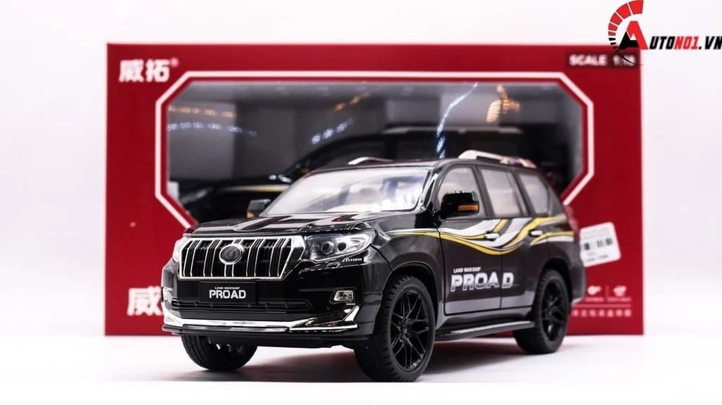 MÔ HÌNH TOYOTA LAND CRUISER PRADO 1:18 WEITUG 7846