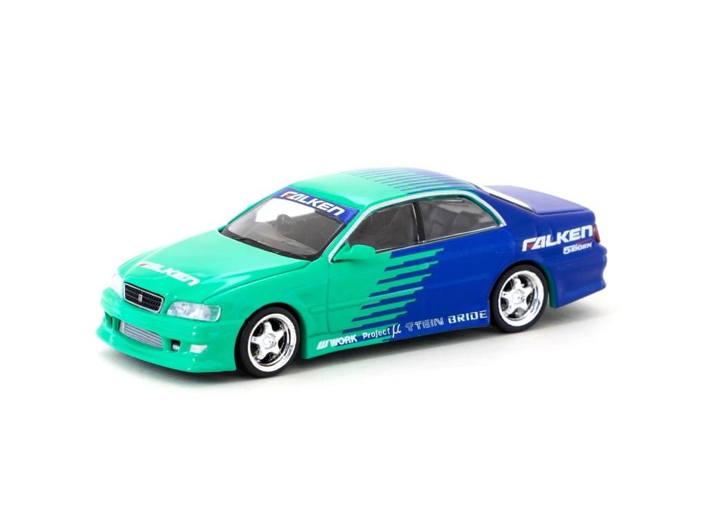  Mô hình xe Toyota Chaser JZX100 Falken tỉ lệ 1:64 Tarmac Works 