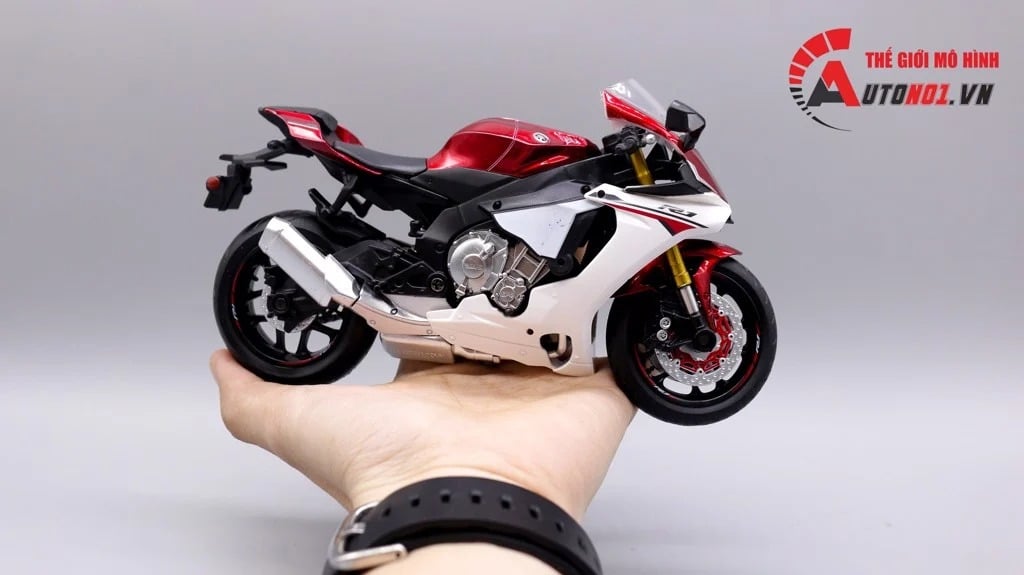  Mô hình xe Yamaha Yzf R1 tỉ lệ 1:12 MSZ MT092 