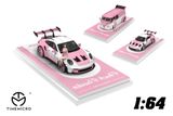  Mô hình xe Volkwagen T1 - Porsche 992 GT3 RS Peach Pink Powder tỉ lệ 1:64 Time micro 