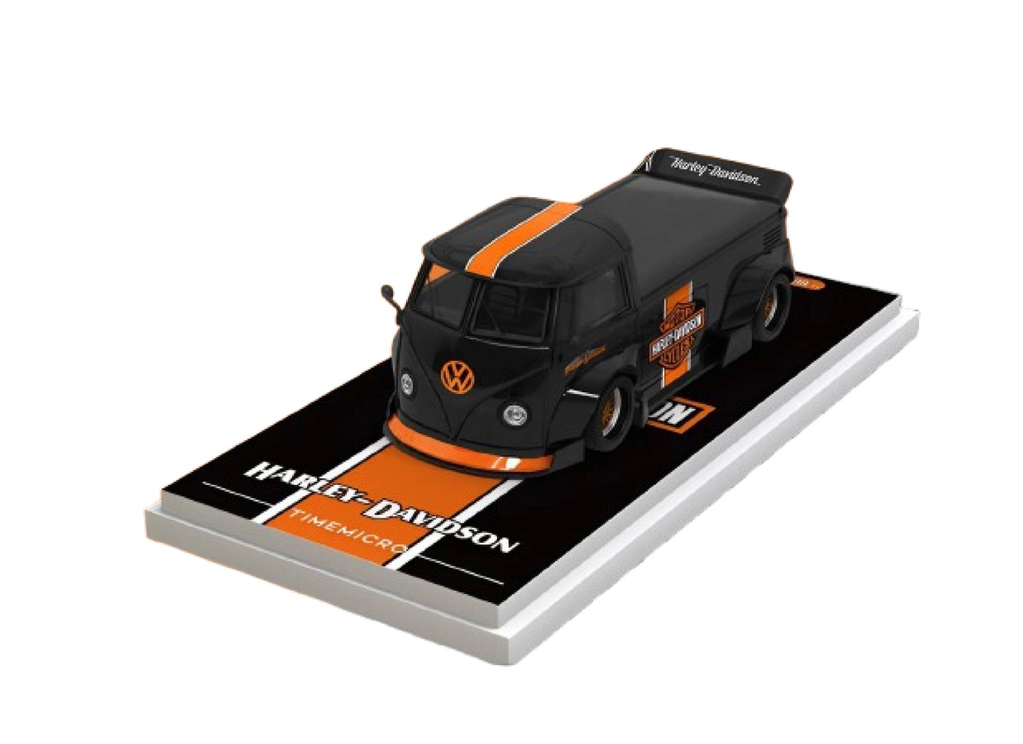  Mô hình xe bán tải Volkswagen T1 Harley tỉ lệ 1:64 Time Micro TM643922 