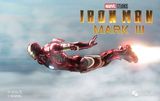  Mô hình nhân vật Marvel Iron man người sắt có đèn MK3 Mark III Avengers SHF tỉ lệ 1:10 18CM ZD Toys FG263 