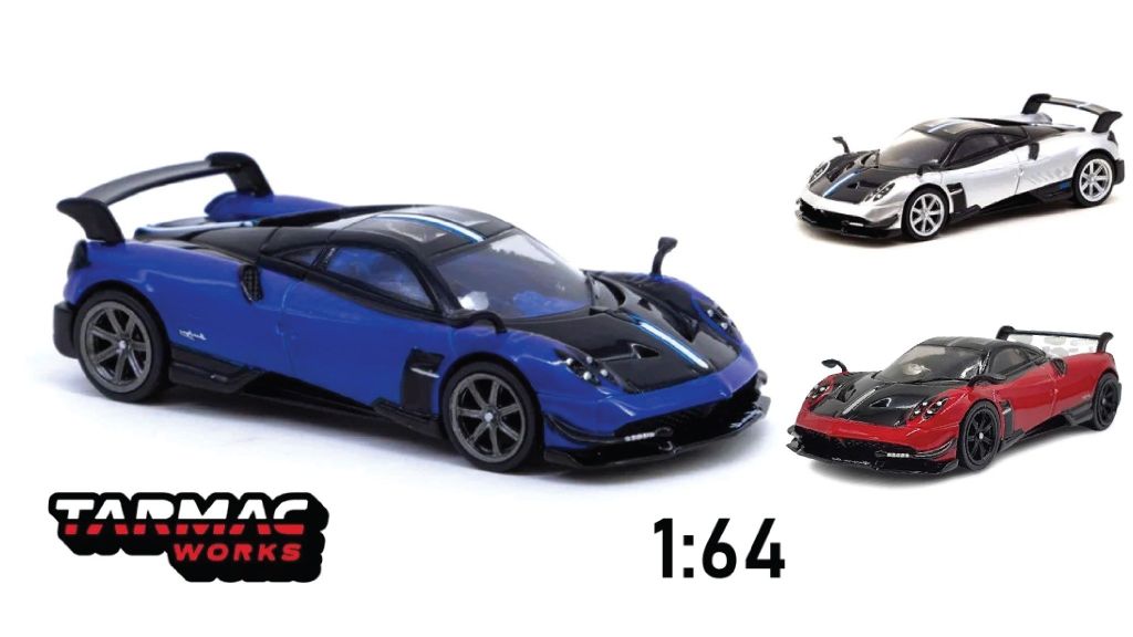 Mô hình xe Pagani Huyara Bc 1:64 Tarmac Works