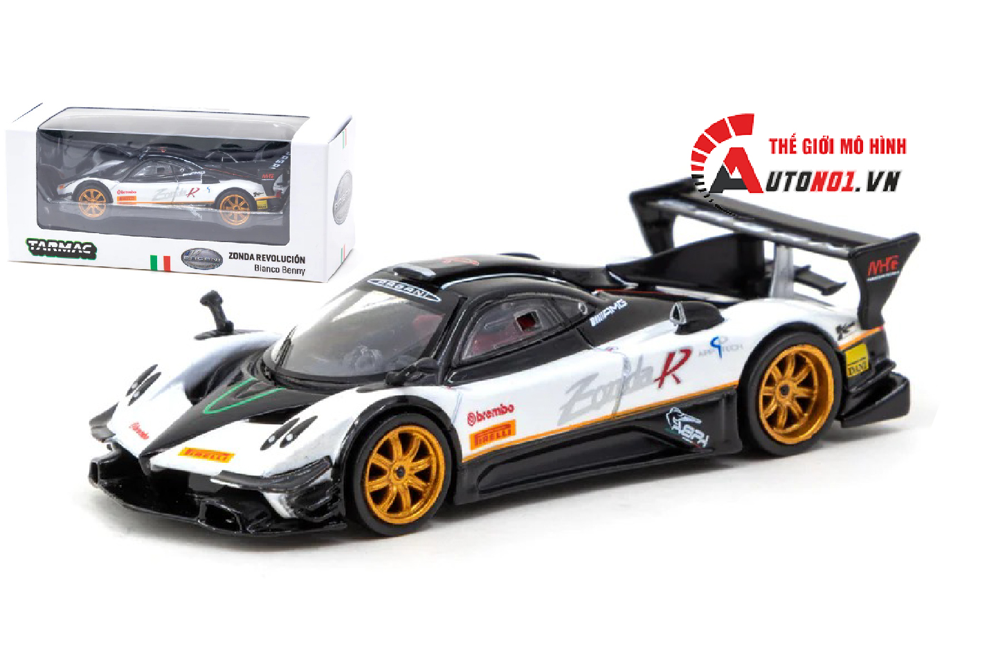  Mô hình xe Pagani Zonda R 1:64 Tarmac Works 