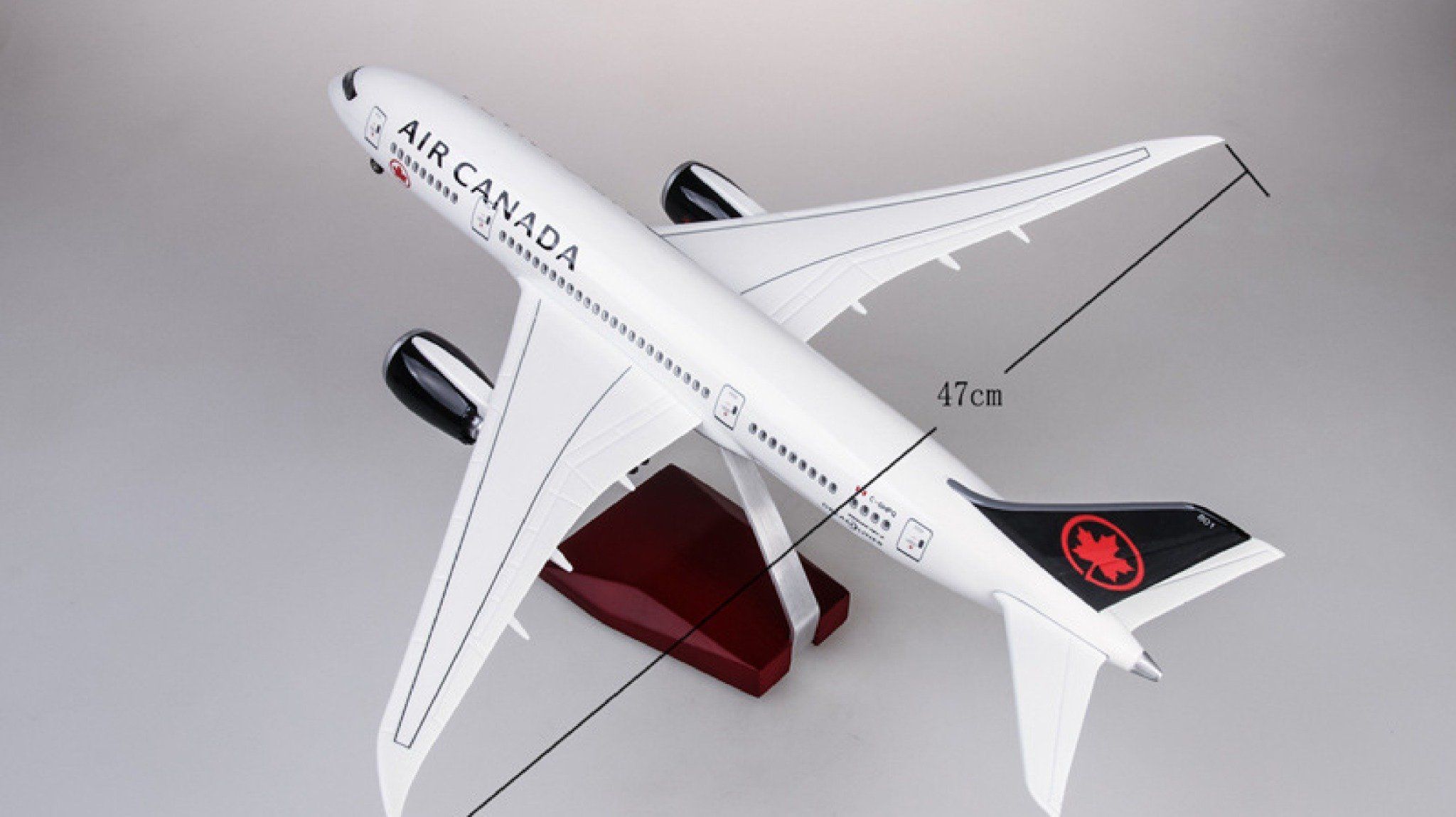  Mô hình máy bay dân dụng Canada Airlines Boeing B787 kích thước 47cm MB47041 