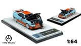  Mô hình xe ô tô Nissan GTR34 Gulf Limited Edition tỉ lệ 1:64 Time micro TM643414 