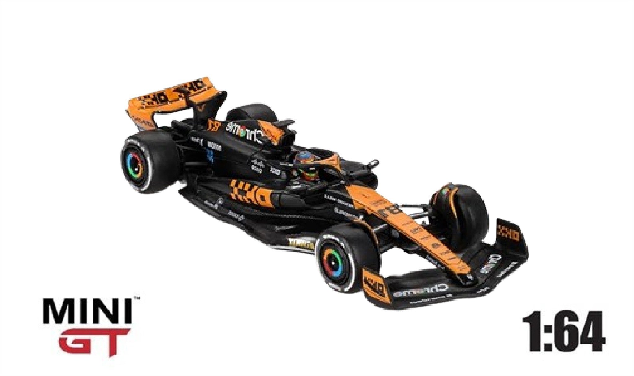  Mô hình xe McLaren MCL60 #81 Oscar Piastri 2023 F1 2023 Japanese GP 3rd Place tỉ lệ 1:64 MiniGT MGT00768-CH 