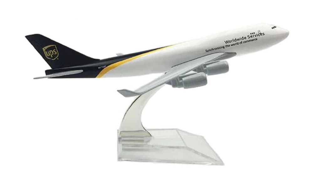 Mô hình máy bay UPS Boeing B747 16cm MB16002