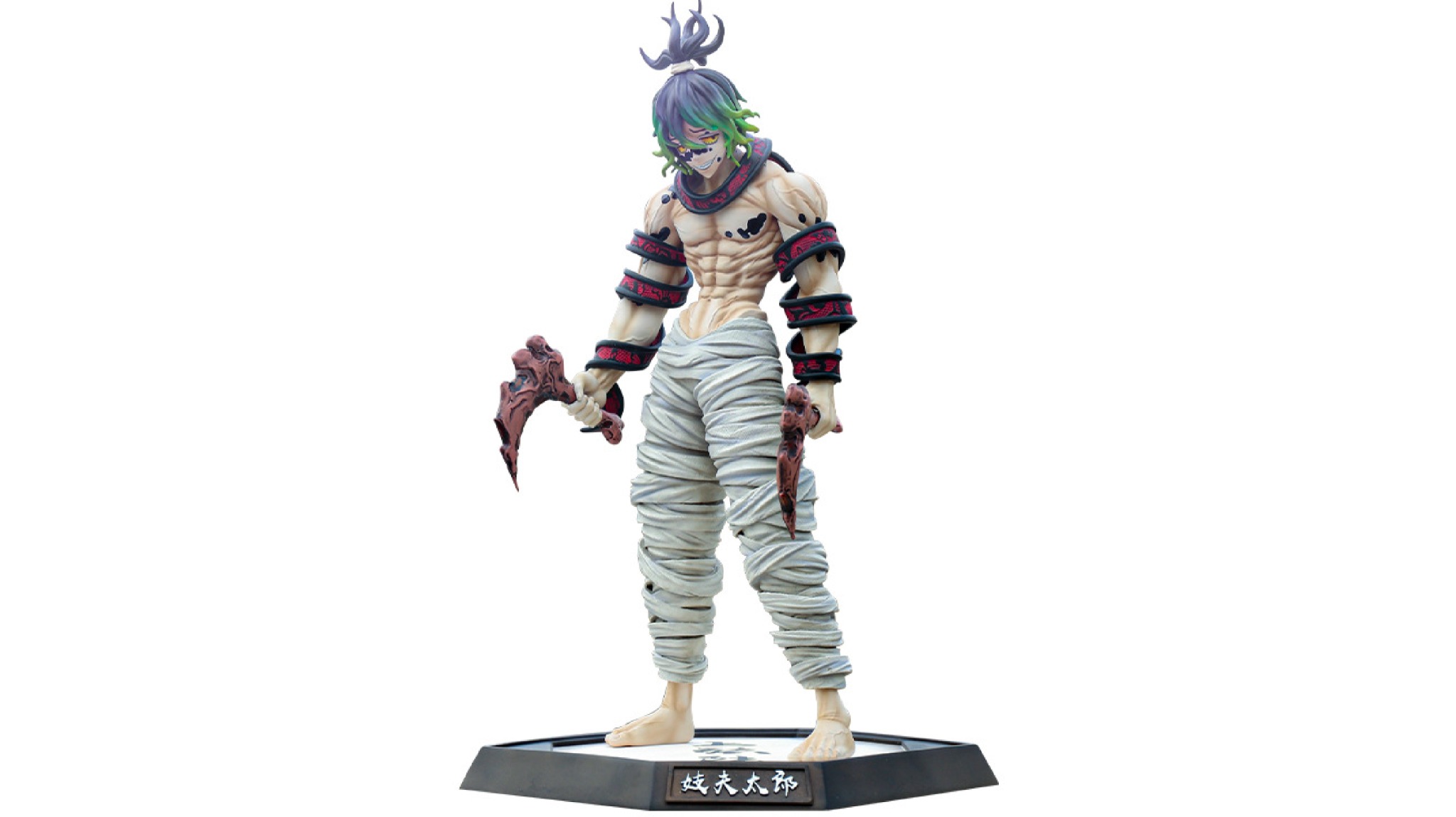  Mô hình nhân vật Demon Slayer Kimetsu No Yaiba Gyutaro 30cm FG125 