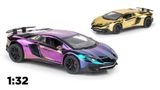  Mô hình xe Lamborghini Aventador LP700-4 phiên bản màu mạ tỉ lệ 1:32 Miniauto OT32015 