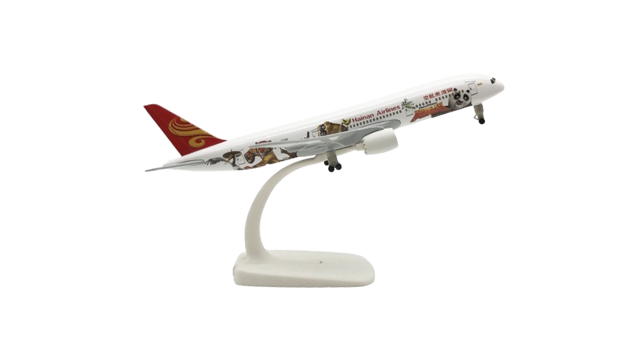  Mô hình máy bay Hainan Panda Boeing B787 white kích thước 20cm MB20113 